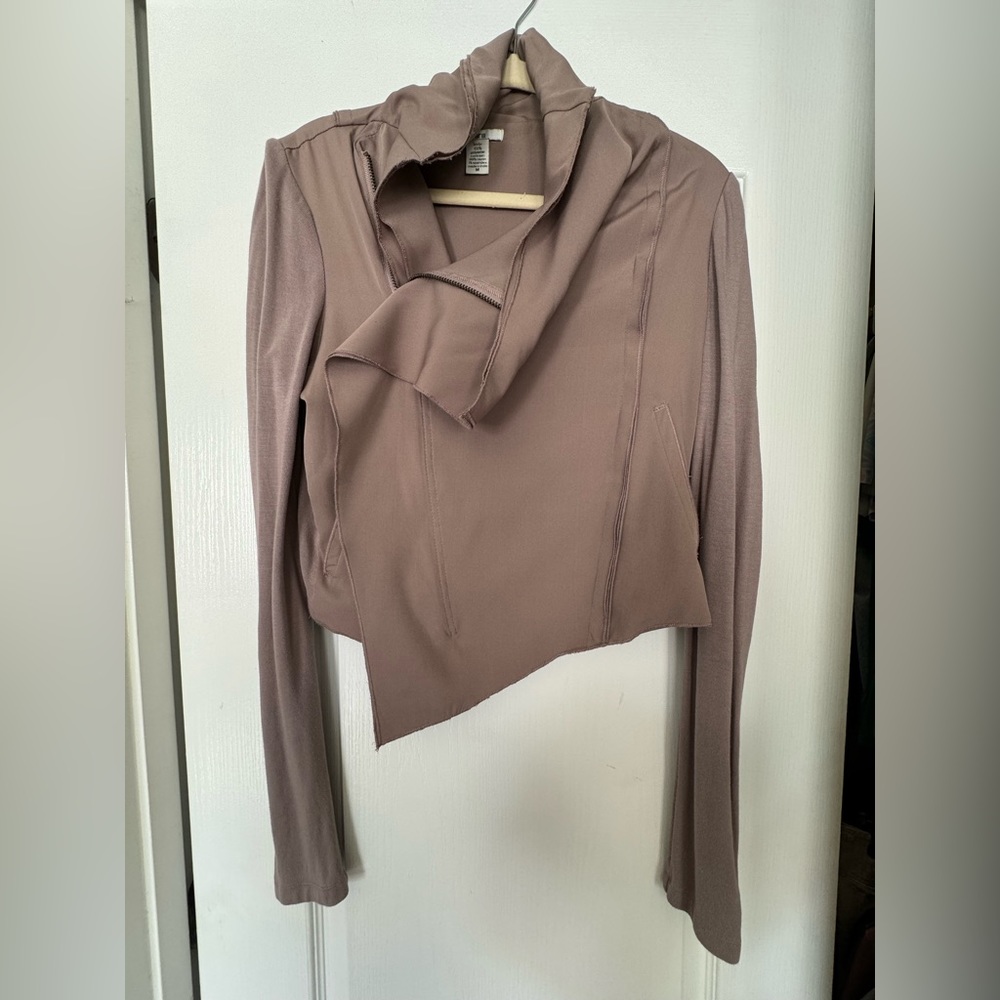 Bar III Lightweight Asymmetrical Jacket